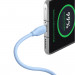 Baseus Jelly USB-C to USB-C Cable 100W - кабел с бързо зареждане за устройства с USB-C порт (120 см) (светлосин) 3
