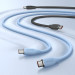 Baseus Jelly USB-C to USB-C Cable 100W - кабел с бързо зареждане за устройства с USB-C порт (120 см) (светлосин) 9