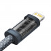 Baseus Dynamic Series USB-C to Lightning Cable PD 20W (CALD000016) - USB-C към Lightning кабел за Apple устройства с Lightning порт (100 см) (сив) 6