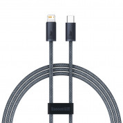 Baseus Dynamic Series USB-C to Lightning Cable PD 20W (CALD000016) - USB-C към Lightning кабел за Apple устройства с Lightning порт (100 см) (сив)