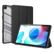 DUX DUCIS Toby Tablet Case - хибриден удароустойчив кейс за Realme Pad 10.4 (2021) (черен-прозрачен)