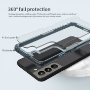 Nillkin Nature TPU Pro Case - хибриден удароустойчив кейс с Samsung Galaxy S22 (син) 7