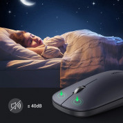 Ugreen Silent Wireless Mouse 2.4G - ергономична безжична мишка (за Mac и PC) (сив) 9