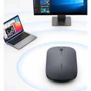 Ugreen Silent Wireless Mouse 2.4G - ергономична безжична мишка (за Mac и PC) (сив) 10