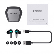 Edifier TWS HECATE GX04 ANC Earphones - безжични блутут слушалки със зареждащ кейс (черен)  5