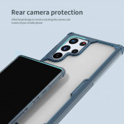 Nillkin Nature TPU Pro Case - хибриден удароустойчив кейс с Samsung Galaxy S22 Ultra (син) 4