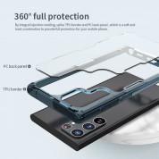 Nillkin Nature TPU Pro Case - хибриден удароустойчив кейс с Samsung Galaxy S22 Ultra (прозрачен) 7