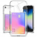Ringke Fusion Card Case - хибриден удароустойчив кейс с джоб за кредитна карта за iPhone SE (2022), iPhone SE (2020), iPhone 8, iPhone 7 (прозрачен) 2