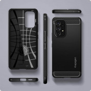 Spigen Rugged Armor Case for Samsung Galaxy A53 5G (matte black) 3