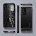 Spigen Rugged Armor Case - тънък качествен силиконов (TPU) калъф за Samsung Galaxy A53 5G (черен) 4