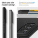 Spigen Thin Fit Case - качествен тънък матиран кейс за Samsung Galaxy A53 5G (черен) 5