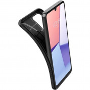 Spigen Liquid Air Case - силиконов (TPU) калъф с висока степен на защита за Samsung Galaxy A53 5G (черен-мат)  2