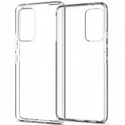 Spigen Liquid Crystal Case - тънък качествен силиконов (TPU) калъф за Samsung Galaxy A53 5G (прозрачен)  1