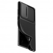 Spigen Optik Armor Case for Samsung Galaxy S22 Ultra (matte black) 11