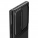 Spigen Optik Armor Case - тънък качествен силиконов (TPU) калъф с капак за камерата за Samsung Galaxy S22 Ultra (черен) 2