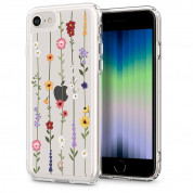 Spigen Cyrill Cecile Case Flower Garden  for iPhone SE (2022), iPhone SE (2020), iPhone 8, iPhone 7 (rose floral)
