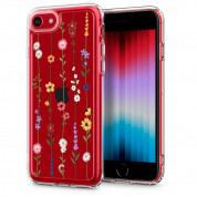 Spigen Cyrill Cecile Case Flower Garden  for iPhone SE (2022), iPhone SE (2020), iPhone 8, iPhone 7 (rose floral) 1