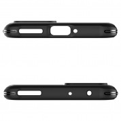 Spigen Rugged Armor Case - тънък качествен силиконов (TPU) калъф за Xiaomi 12 Pro (черен) 4