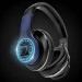 Ausdom Active Noise Cancelling Wireless Over-Ear Headphones - безжични блутут слушалки с микрофон за мобилни устройства с Bluetooth (черен-червен) 9