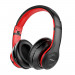 Ausdom Active Noise Cancelling Wireless Over-Ear Headphones - безжични блутут слушалки с микрофон за мобилни устройства с Bluetooth (черен-червен) 1