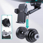 Joyroom Mechanical Car Phone Holder For Dashboard Air Vent Grille (black) 2