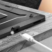 i-Blason SUPCASE Unicorn Beetle Pro Case - удароустойчив хибриден кейс за Samsung Galaxy Tab S7, Galaxy Tab S8 (черен) 3