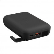 Uniq Hyde Air Lite Powerbank 10W Wireless Charger 10000mAh - преносима външна батерия с USB-C порт, USB-A изход и безжично зареждане (сив) 4