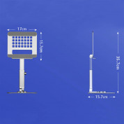 4smarts Ergofix H360 Folding Aluminum Desktop Stand - сгъваема алуминиева поставка за мобилни телефони и таблети до 13 инча (сребрист) 6