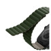 Uniq Revix Silicone Magnetic Strap - двулицева магнитна силиконова каишка за Apple Watch 42мм, 44мм, 45мм, Ultra 49мм (зелен-кафяв) 4
