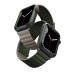 Uniq Revix Silicone Magnetic Strap - двулицева магнитна силиконова каишка за Apple Watch 42мм, 44мм, 45мм, Ultra 49мм (зелен-кафяв) 1