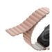 Uniq Revix Silicone Magnetic Strap - двулицева магнитна силиконова каишка за Apple Watch 42мм, 44мм, 45мм, Ultra 49мм (розов-бежов) 4