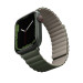 Uniq Revix Silicone Magnetic Strap - двулицевва магнитна силиконова каишка за Apple Watch 38мм, 40мм, 41мм (зелен-кафяв) 3