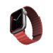 Uniq Revix Silicone Magnetic Strap - двулицевва магнитна силиконова каишка за Apple Watch 38мм, 40мм, 41мм (червен-бордо) 2