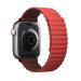 Uniq Revix Silicone Magnetic Strap - двулицевва магнитна силиконова каишка за Apple Watch 38мм, 40мм, 41мм (червен-бордо) 3
