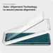 Spigen Glass.Tr Align Master Tempered Glass 2 Pack - 2 броя калени стъклени защитни покрития за дисплея на Samsung Galaxy A13 4G (прозрачен) 2
