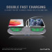4smarts Wireless Charger VoltBeam Twin 2x15W - двойна поставка (пад) за безжично зареждане на Qi съвместими мобилни устройства (сребрист) 6