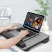 4smarts ErgoFix WorkPillow - ерногномична поставка за MacBook или лаптоп, таблет и телефон (сребрист) 7