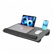 4smarts ErgoFix WorkPillow - ерногномична поставка за MacBook или лаптоп, таблет и телефон (сребрист)