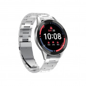 Puro Metal Stainless Steel Band 20mm - каишка от неръждаема стомана за Samsung Galaxy Watch, Huawei Watch, Xiaomi, Garmin и други (20мм) (сребрист)