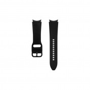 Puro Classic Leather Band - кожена каишка от естествена кожа за Samsung Galaxy Watch 4 и други (20мм) (черен) 1