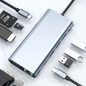 Tech-Protect USB-C Hub 10-in-1 v7 (space gray) 1