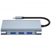 Tech-Protect USB-C Hub 7-in-1 v6 (space gray) 5