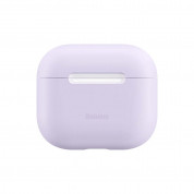 Baseus AirPods 3 Super Thin Silica Gel Case for Apple Airpods 3 (purple)