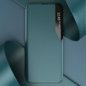 Tech-Protect Smart View Leather Flip Case - кожен калъф, тип портфейл за Samsung Galaxy M23 5G (черен) 5