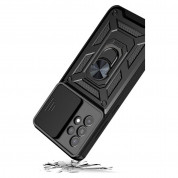 Tech-Protect CamShield Pro Hard Case - хибриден удароустойчив кейс с пръстен против изпускане за Samsung Galaxy A33 5G (черен) 1