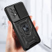 Tech-Protect CamShield Pro Hard Case - хибриден удароустойчив кейс с пръстен против изпускане за Samsung Galaxy A53 5G (черен) 3