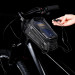 Tech-Protect XT5 Waterproof Bicycle Bag 1.2L - универсален удароустойчив калъф за рамката на колело (черен) 11