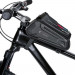 Tech-Protect XT5 Waterproof Bicycle Bag 1.2L - универсален удароустойчив калъф за рамката на колело (черен) 2