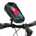 Tech-Protect XT3S Waterproof Bicycle Bag 0.6L - универсален удароустойчив калъф за колело за мобилни телефони (черен) 1