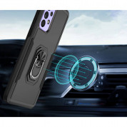 Tech-Protect Magring Hard Case - хибриден удароустойчив кейс с пръстен против изпускане за Samsung Galaxy A53 5G (черен) 3